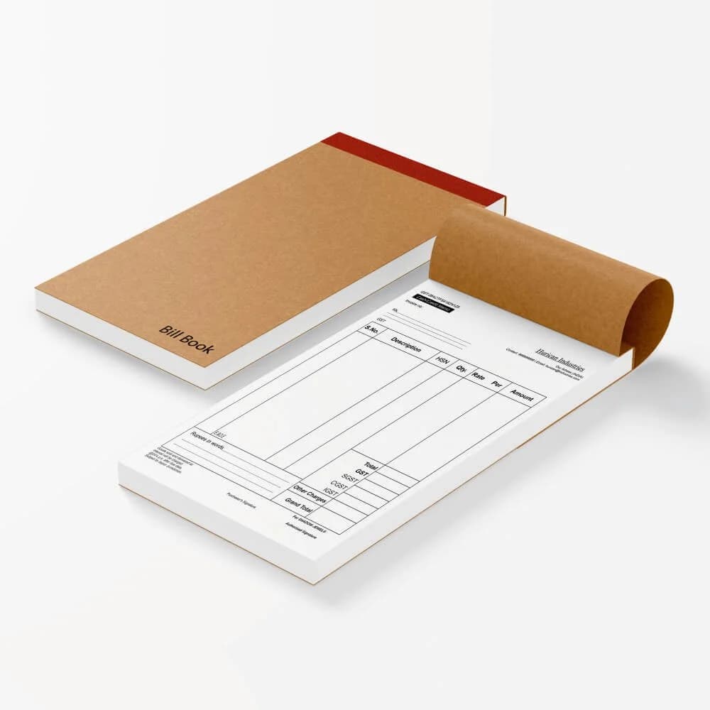 Bill Books & Invoices